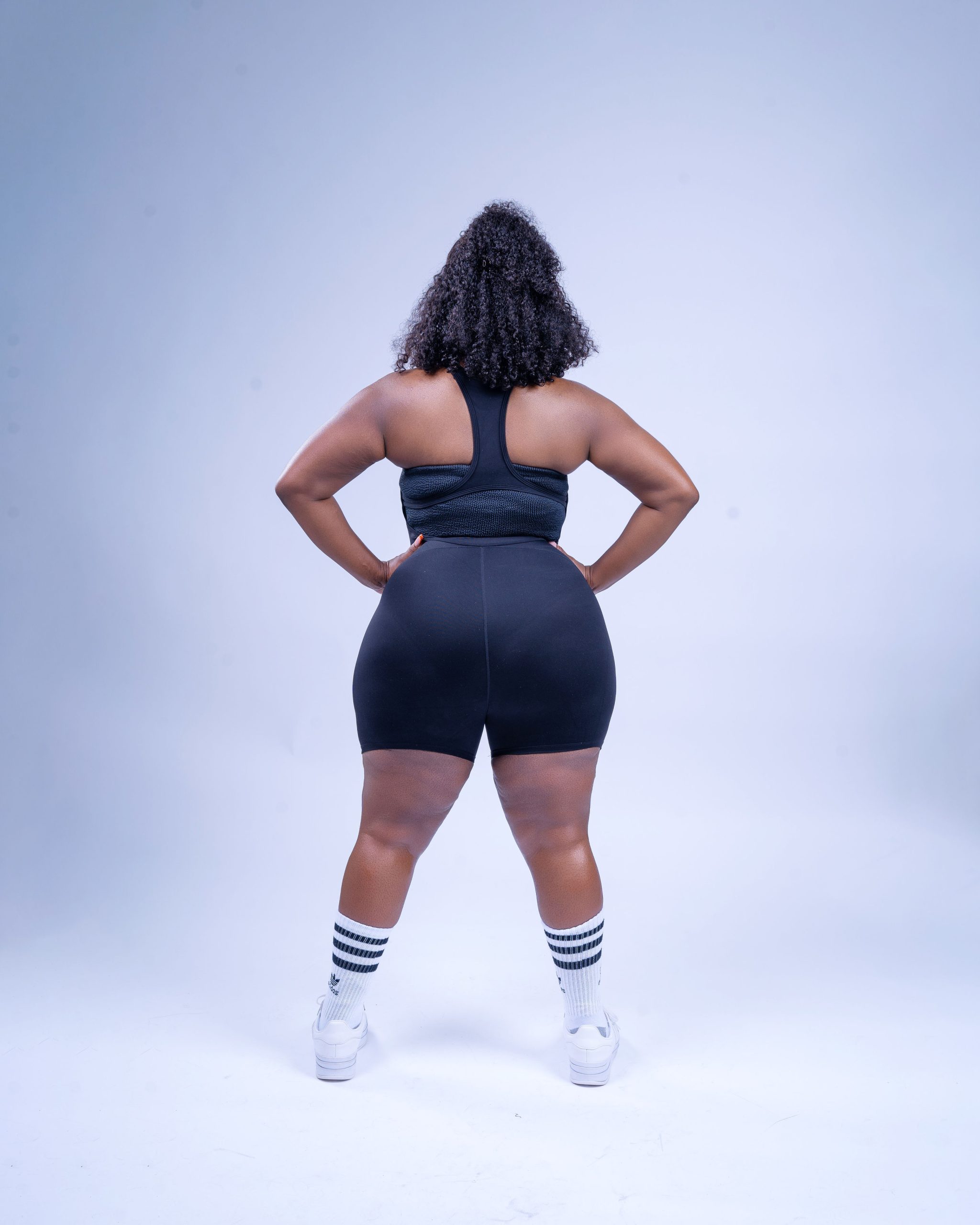 M&D black sculptFit short jumpsuit - Image 3