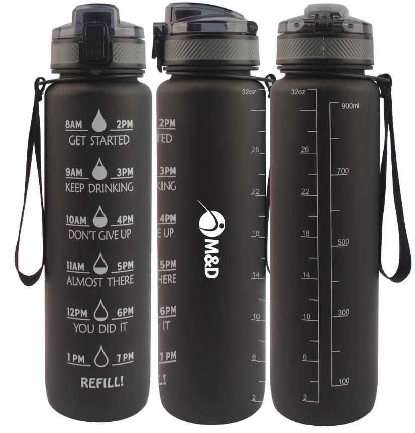 M&D Hydrate & Thrive Water Bottle